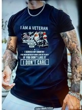 I&#39;m a Veteran I Love Freedom I have Dog Tags I Have a DD-214 I Served My Country - £13.28 GBP