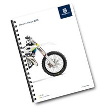 HUSQVARNA 2025 - TC 85 19/16 17/14 - OWNERS MANUAL - REPRINTED COMB BOUND - $473.22 MXN