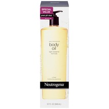 Neutrogena Lightweight Body Oil for Dry Skin, Sheer Moisturizer in Light Sesame  - $35.99