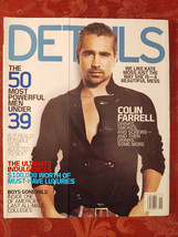 DETAILS magazine November 2005 Colin Farrell Rachel McAdams Fashions - £7.62 GBP