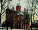 Mount Pleasant Michigan MI Isabella County Court House 1908 Vintage Post... - £8.69 GBP
