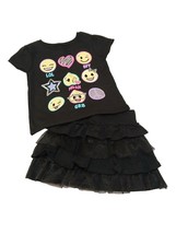 Garanimals Baby Girl 2pc Layered Skort w/Tulle Detail &amp; Tee w/Graphics S... - $232.25 MXN
