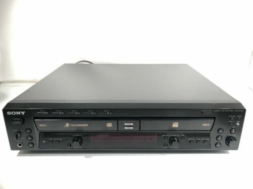 Primary image for Sony RCD-W500C Compact Disc Recorder Vintage CD Player - Für Teile Und /
