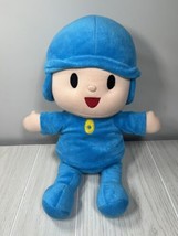 Pocoyo 14&quot; talking plush doll stuffed soft toy WORKS Maybe Spanish? SEE VIDEO - £38.83 GBP