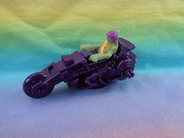 McDonald&#39;s 2012 Ninja Turtles Donatello Pullback Action Cycle Happy Meal Toy  - £1.88 GBP