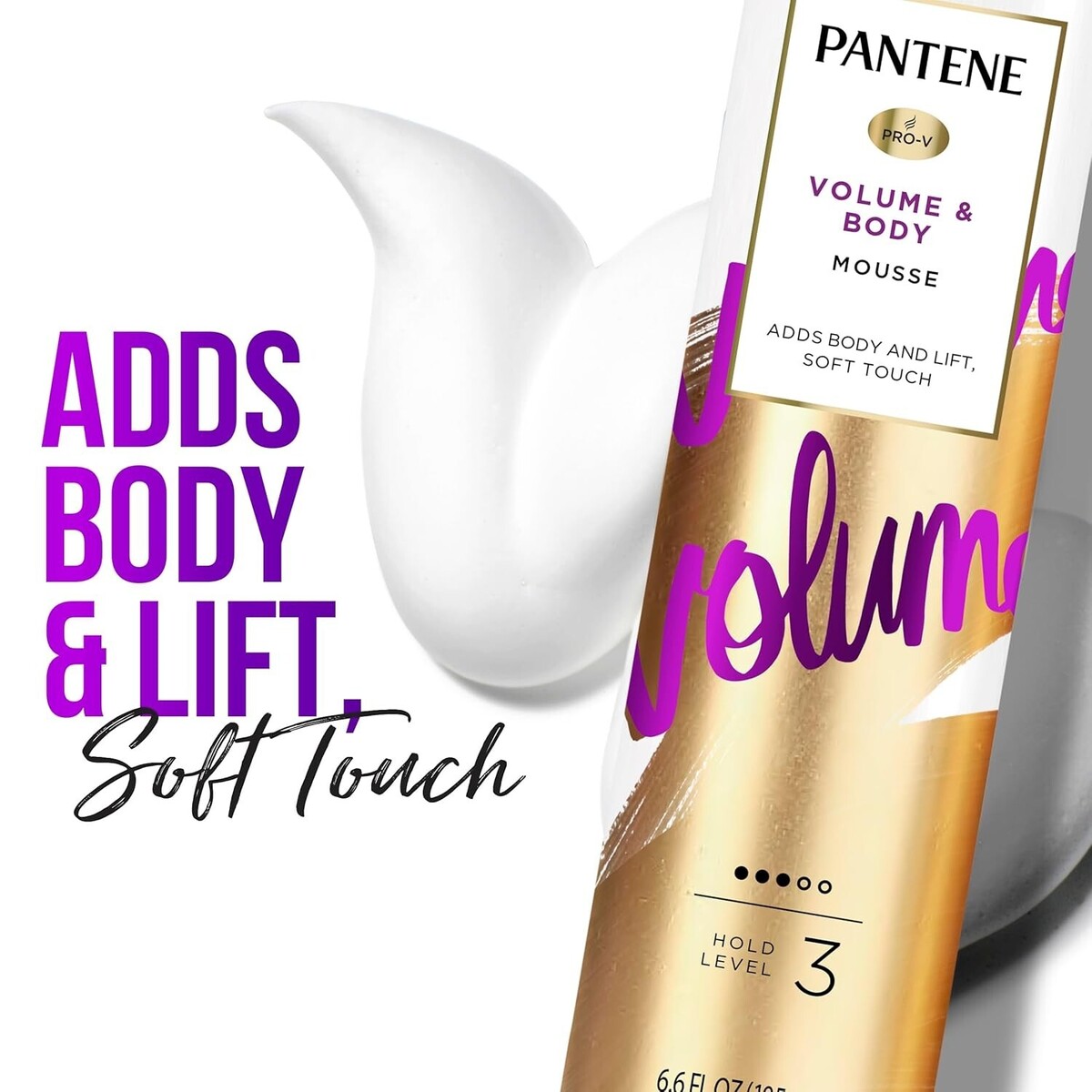 Pantene Pro-V Volume Body Boosting Mousse to Boost Fine, Flat For Fullne... - $9.46