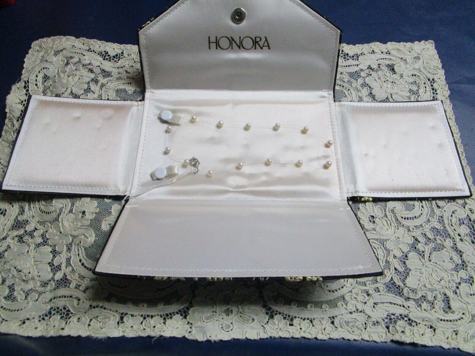 Honora Pearls Choker Necklace in case, New - $98.00