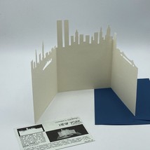 Greeting Card New York Cityscape By Cardesign Twin Towers Vintage - £13.41 GBP