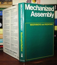 G. Boothroyd &amp; A. H. Redford Mechanized Assembly 1st Edition 1st Printing - £79.30 GBP