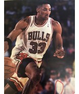 Scotti Pippin vintage Magazine Pinup Picture Chicago Bulls Basketball - $5.93