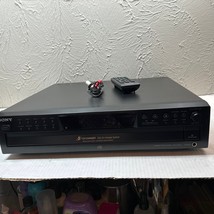 SONY CDP-CE375 5 Disc CD Changer Carousel Ex-change System With Remote - $1,643.07 MXN