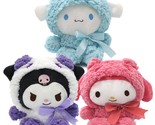 8&quot; Plushies: Cinnamon, Kuroumi And My Melo Plush Toy, Cross-Dressed Pand... - £34.47 GBP