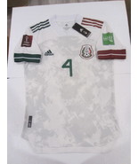 Rafael Marquez Mexico 2022 World Cup Qualifiers Match Away Soccer Jersey... - £85.91 GBP
