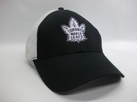 Toronto Maple Leafs NHL Hockey Bud Light Beer Hat Black Snapback Trucker Cap - £15.17 GBP