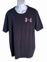 UNDER ARMOUR Men&#39;s Short Sleeve T-Shirt Black 2XL - £9.30 GBP