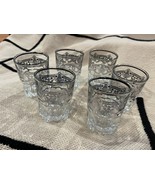 Moroccan Silver Tea Glasses -  Moroccan Silver tea cups- Silver tea glasses - £32.90 GBP