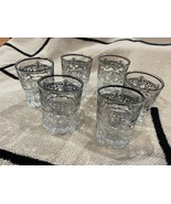 Moroccan Silver Tea Glasses -  Moroccan Silver tea cups- Silver tea glasses - $779.50 MXN
