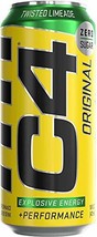 C4 Original On the Go Carbonated Explosive Energy Drink Twisted Limeade ... - £29.49 GBP