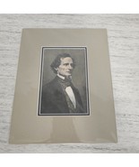 Jefferson Davis Print 1887 Century Magazine Civil War Custom Matted 8x10... - $5.36 CAD