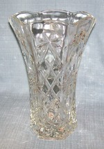 Vtg Anchor Hocking EAPC-STAR OF DAVID VASE- 10 1/2&quot; Early American Presc... - $12.95