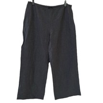 Eileen Fisher Womens Slate Pants Made in USA of Italian Fabric M W/Side Zip NWT - £34.20 GBP