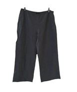 Eileen Fisher Womens Slate Pants Made in USA of Italian Fabric M W/Side ... - £34.30 GBP