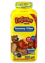  L&#39;il Lil Critters Gummy Vites 300 Gummy Bears ** Complete Multivitamin **  - $24.52