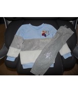 DISNEY FROZEN II 2-PC Multi Color Long Sleeve Top &amp; Leggings Set Size 2T... - $433.27 MXN