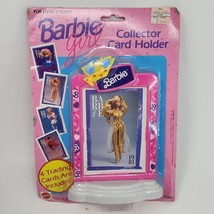 VINTAGE 1991 BARBIE GIRL COLLECTOR CARD HOLDER TRADING CARDS MATTEL NEW ... - £22.41 GBP
