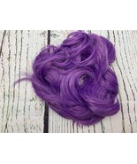 Hair Buns Hair Piece Messy Tousled Wavy Curly Scrunchies Wrap Ponytail P... - £11.20 GBP