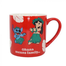 Disney Lilo &amp; Stitch Ohana Mug 310mL - £35.51 GBP
