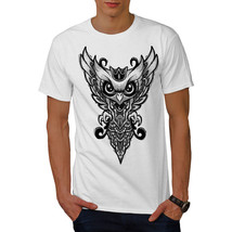 Wellcoda Graphic Owl Mens T-shirt, Animated Bird Graphic Design Printed Tee - £14.87 GBP+