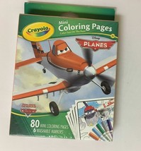 Brand New Crayola Mini Coloring Pages Disney Planes 80CT, Free Shipping - £10.06 GBP