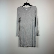 Bar III Womens L Heather Belle Grey Long Sleeve Bodycon Dress NWD BI19 - $14.69