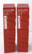 2X MAYBELLINE KEEN #125 Super Stay Vinyl Ink Liquid Lipstick Long Wear - $19.79