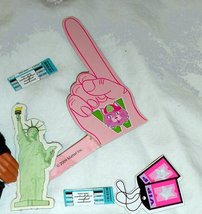  Barbie doll paper accessories vintage SIS sports sign tickets vip tags ... - $7.99