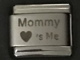 Mommy Heart’s Love Me Wholesale Laser Italian Charm Link 9MM L1 - £8.95 GBP
