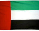 United Arab Emirates - 3'X5' Nylon Flag - Nylon, 3' x 5', Without Fringe... - $60.00