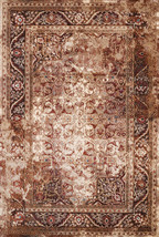 United Weavers Jules Camelot Brown Area Rug 5&#39;3&quot; X 7&#39;2&quot; - £178.40 GBP