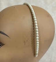 Pearl Tone Ladies Headband Hair Accessory - $8.14