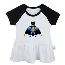 DC Superhero Bruce Wayne Batman Newborn Baby Dress Toddler Infant Cotton Clothes - £10.44 GBP