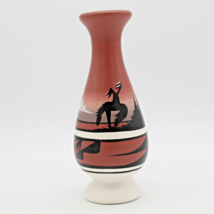 Navajo Nation Pottery Vase End of Trail of Tears Signed Elsii 6/2002 Vintage - £13.39 GBP