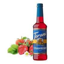 Torani Sugar-Free Strawberry Syrup 25.4fl oz for Coffee Sodas Lemonade D... - $14.70