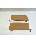 85 Mercedes R107 380SL sunvisor set, left and right, palomino - $274.09 CAD