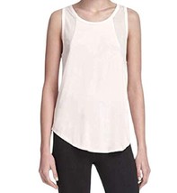 DKNY Womens Activewear Sport Mesh Trimmed Tank Top color Poetic Size XS - £34.11 GBP