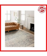 Elegant Low Pile 2&#39;-6&quot; x 7&#39;-6&quot; Denim Runner Rug - Perfect for High Traff... - $101.91 CAD