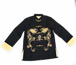 Thy Collectibles Traditional Chinese Embroidered Silk Kung-Fu Tang Jacket Coat T - £22.85 GBP