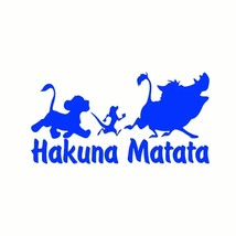 1Pcs Car Stickers Hakuna Matata  Decals 3D Vinyl Sticker on Car Reflective Motor - £35.85 GBP