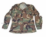 Military Jacket US Army Woodland Camouflage Combat Field Shirt Jacket La... - £31.34 GBP