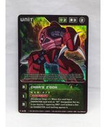 Foil Uncommon Char&#39;s Z&#39;Gok Gundam War CCG U-Z8 1st Edition - $252.03 MXN